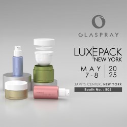 Join Glaspray at LuxePack New York! - Booth B05